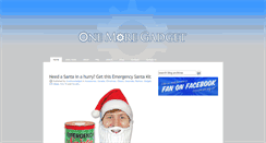 Desktop Screenshot of onemoregadget.com